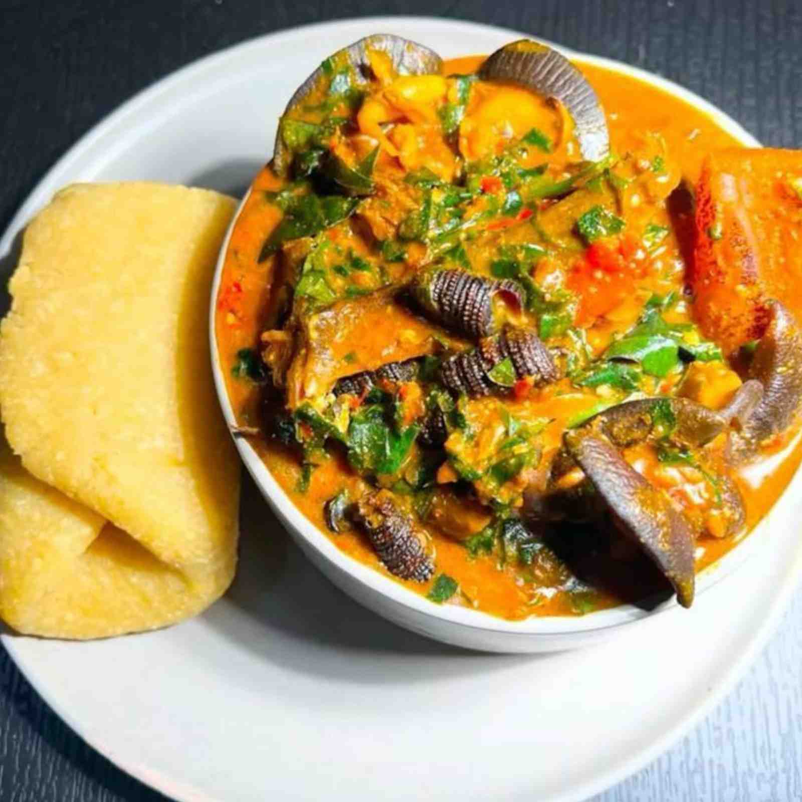Akpu & Oha Soup