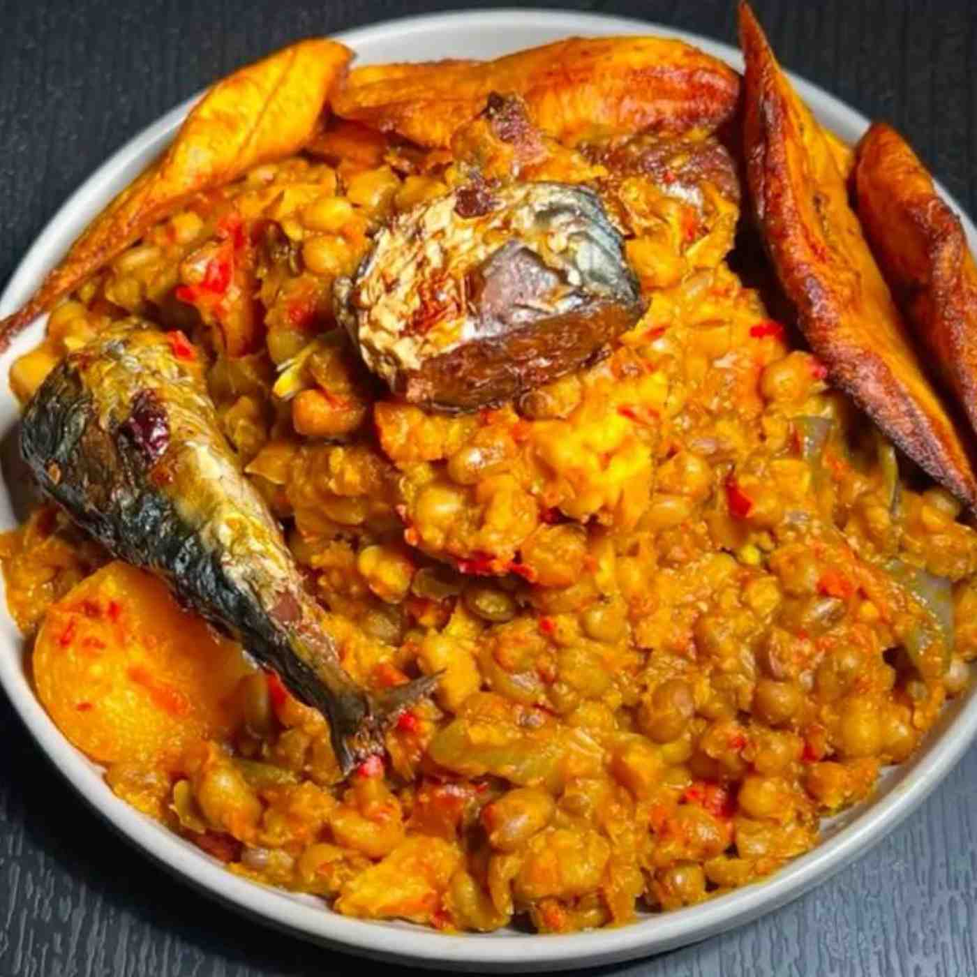Porridge Beans & Fish